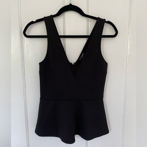 NWT! Peplum top